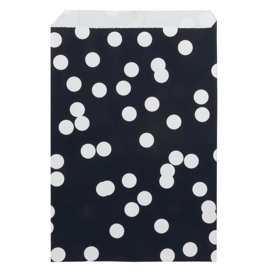 200x Papiertüten Dots 17x25cm