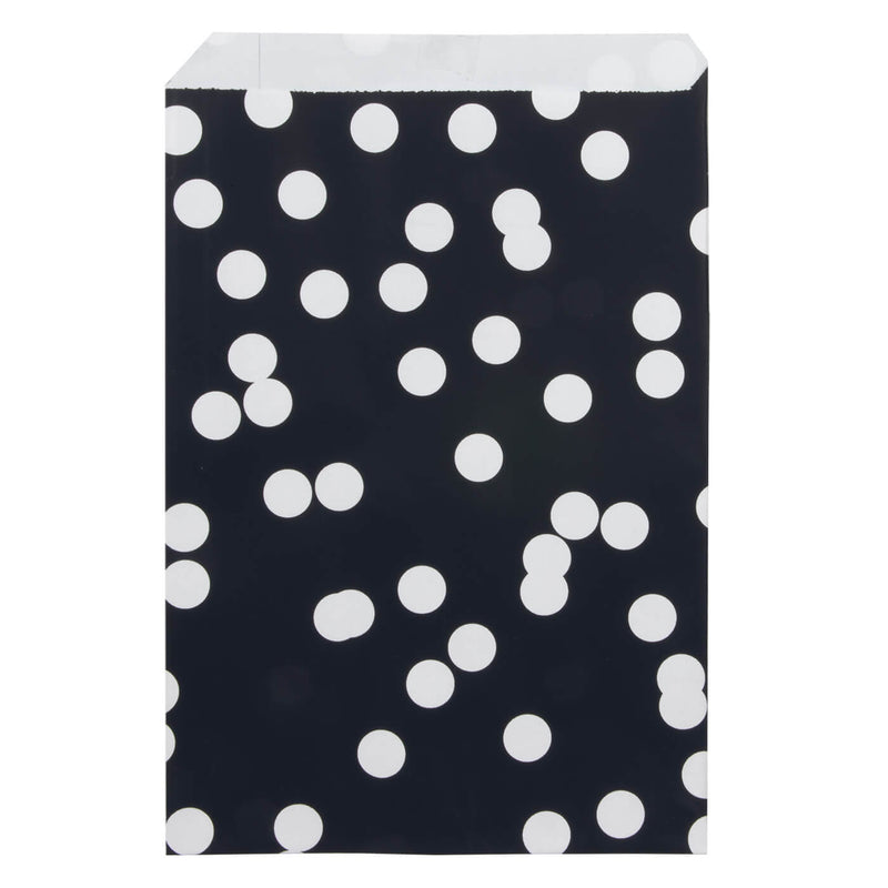 200x Papiertüten Dots 17x25cm