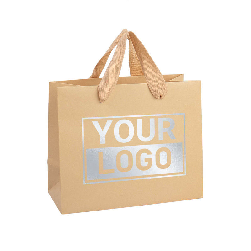 Geschenktasche bedrucken Warm Sand A4