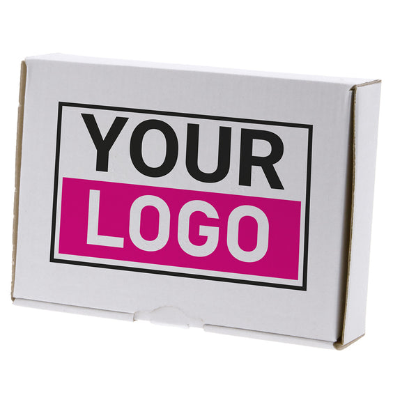 Maxibriefkartons Druck Weiß 172x121x41mm