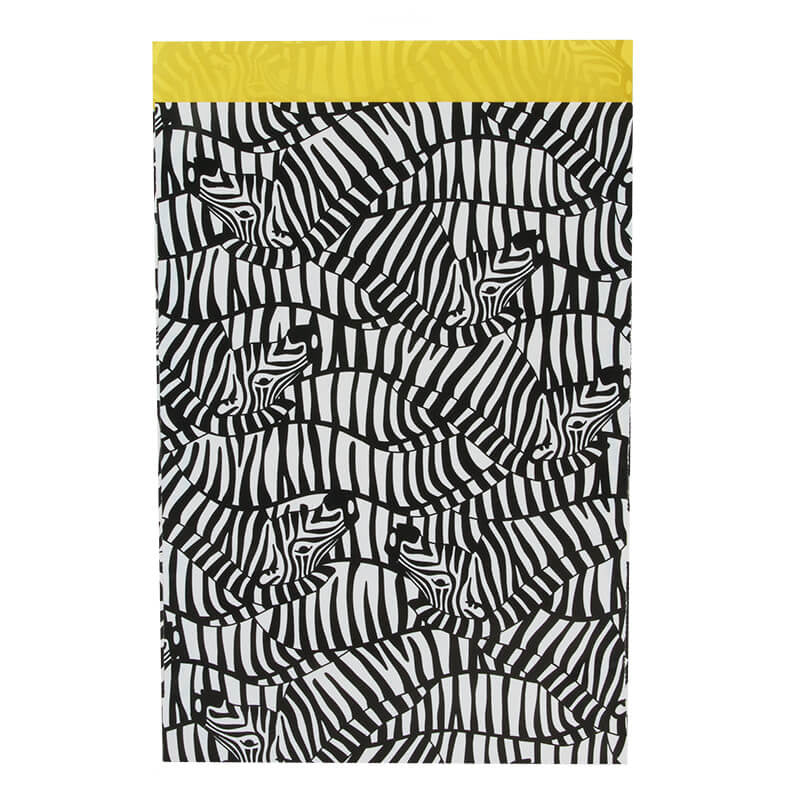 200x Papiertüten Zebra 17x25cm