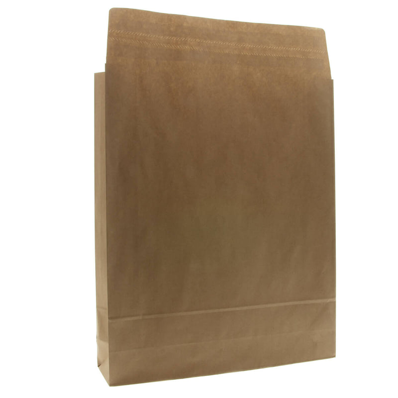 50x Papier-Versandtasche + Seitenfalte/Boden XL