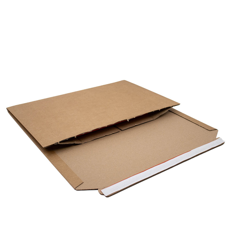 25x Buchverpackung 370x290x20-75mm