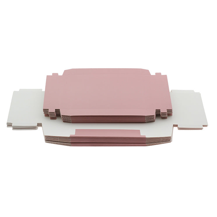 20x Geschenkkartons Mattrosa 200x150x80mm
