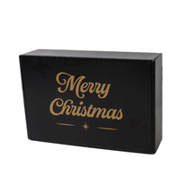 Weihnachtsschachteln Schwarz 280x190x75mm
