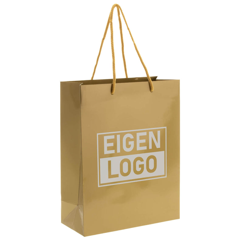 Geschenktüten Druck Gold A4