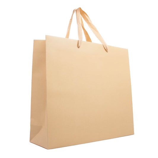 10x Geschenktüten Warm Sand A3