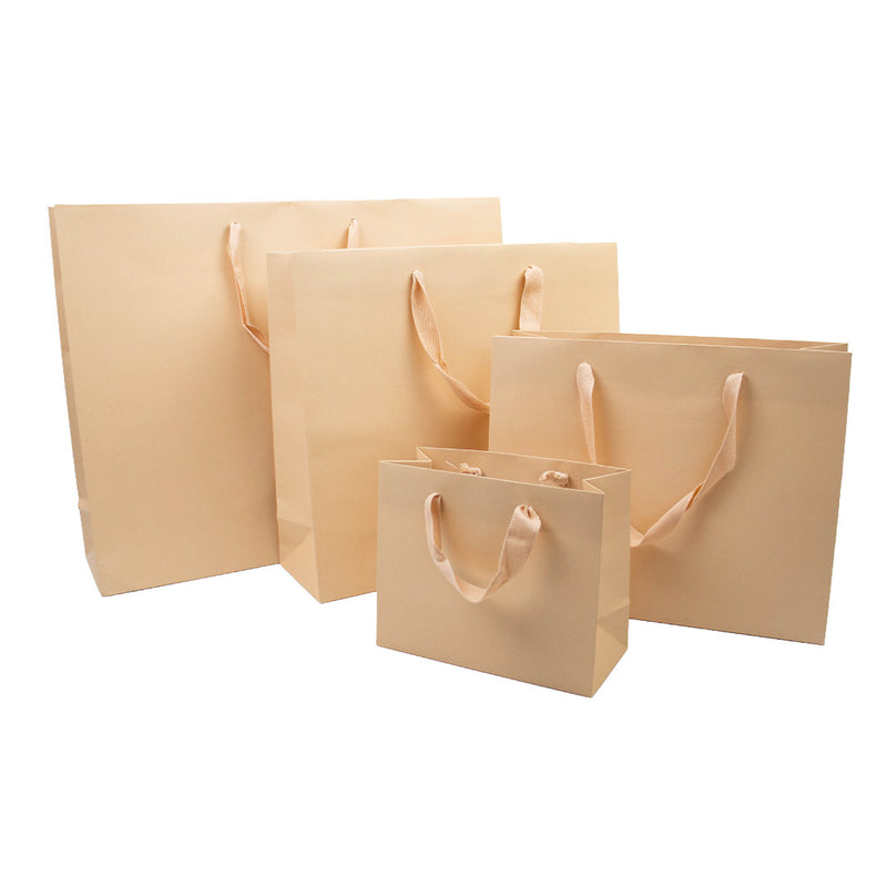 10x Geschenktüten Warm Sand A3