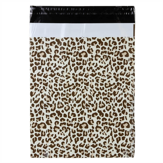 100x Versandtaschen Leopard Medium