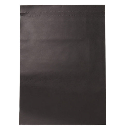 50x Papier Versandtasche Schwarz Medium
