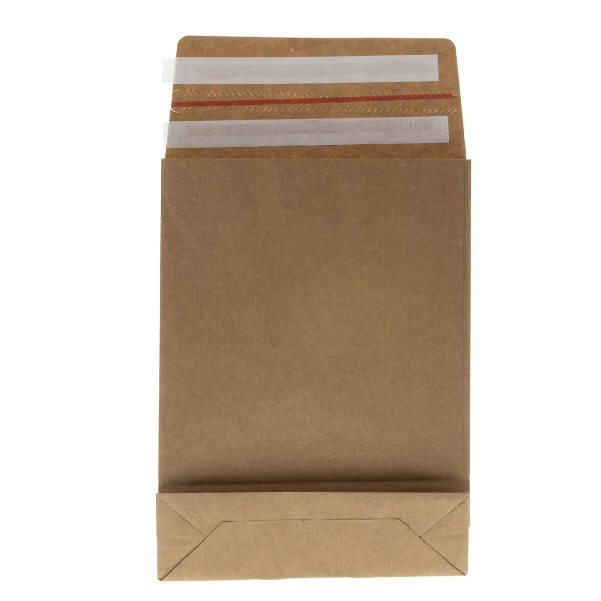 50x Papier-Versandtasche + Seitenfalte/Boden Small