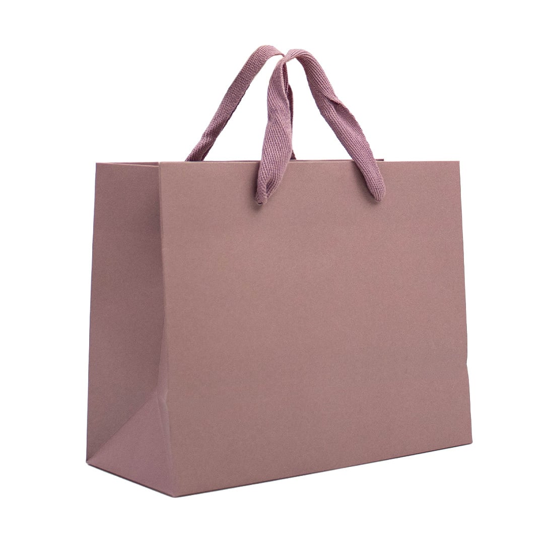 10x Geschenktüten Dusty Rose A5
