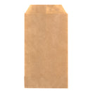 1000x Kurzwarenbeutel Braun 7x13cm