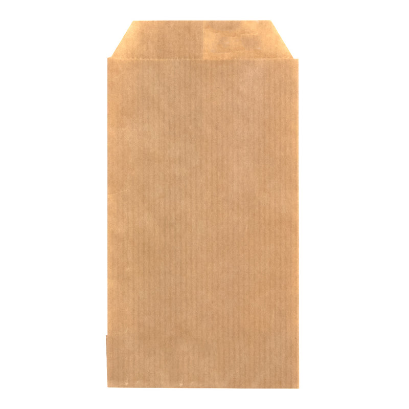 1000x Kurzwarenbeutel Braun 7x13cm