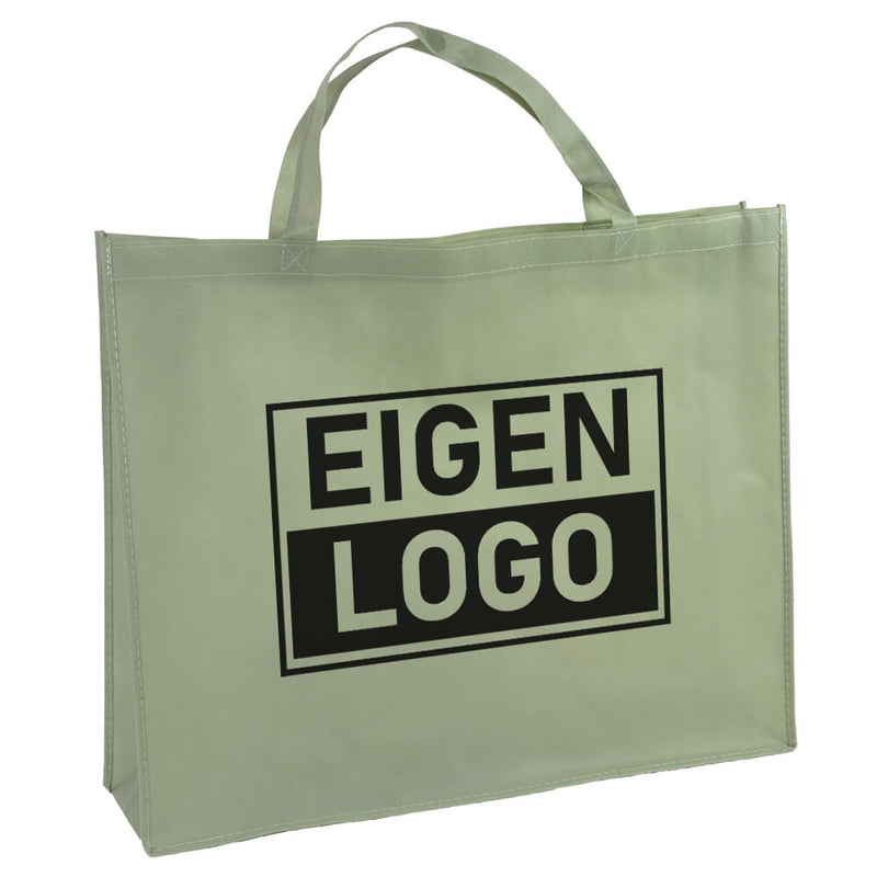 Shopper Druck Grün Non woven 54x14x45cm - Express