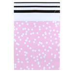 100x Versandtaschen Dots Rosa Medium