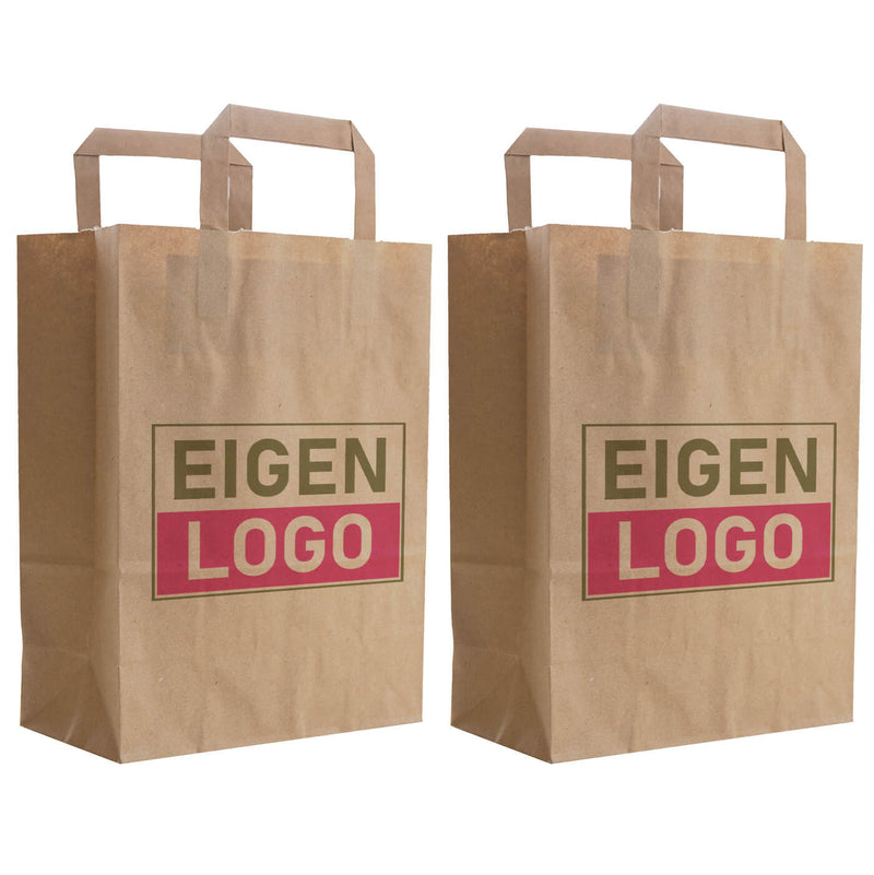 Budget-Papiertasche 22x12x29cm - Logo-Druck