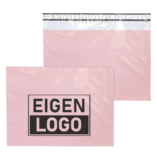 Rosa Versandtaschen Druck Large