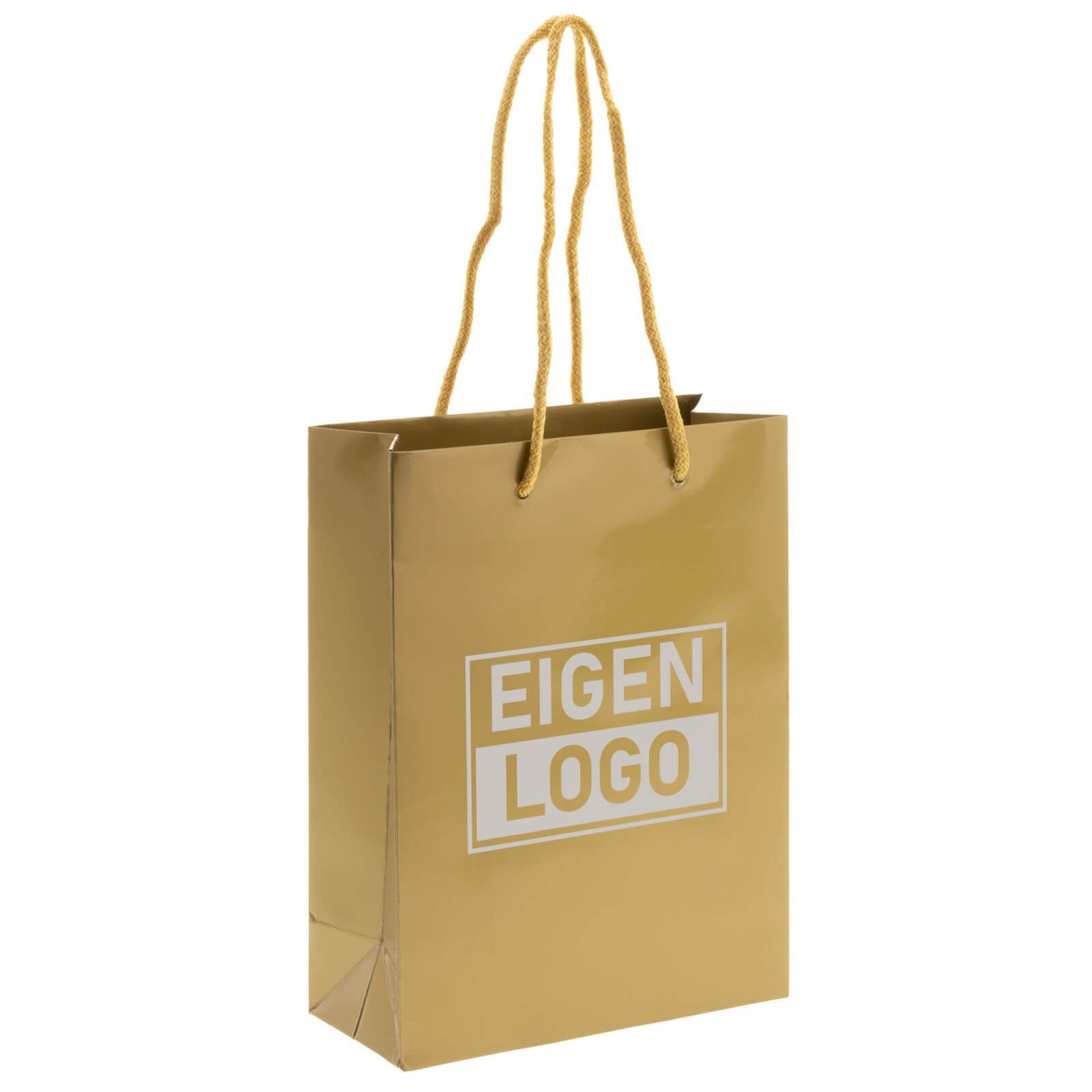 Geschenktüten Druck Gold A5