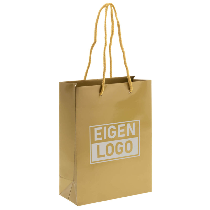Geschenktüten Druck Gold A5