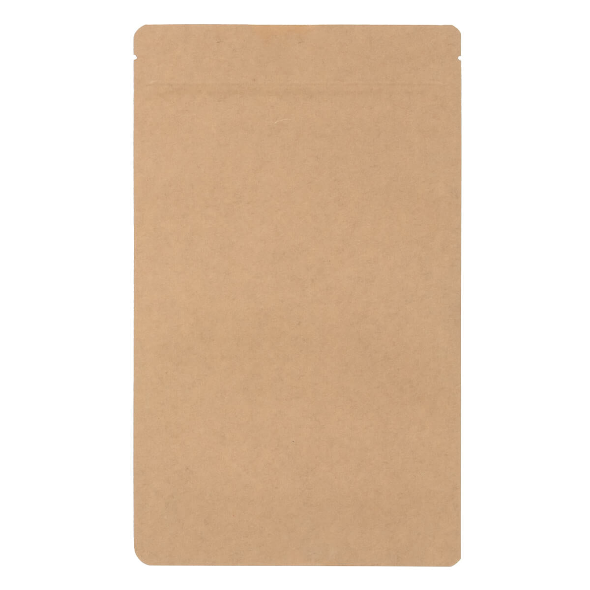 100x Standbodenbeutel Braun 16x27cm