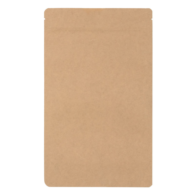 100x Standbodenbeutel Braun 16x27cm