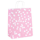50x Papiertüten Dots Rosa A4
