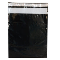 100x Versandtaschen Schwarz Medium Hochformat