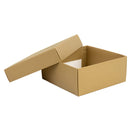 20x Geschenkkarton Matt Gold 125x125x55mm