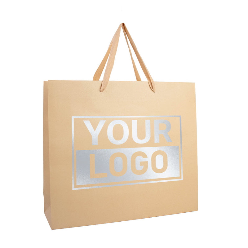 Geschenktasche bedrucken Warm Sand A3