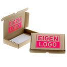 Maxibriefkartons Braun A6 mit NEON bedrucken lassen