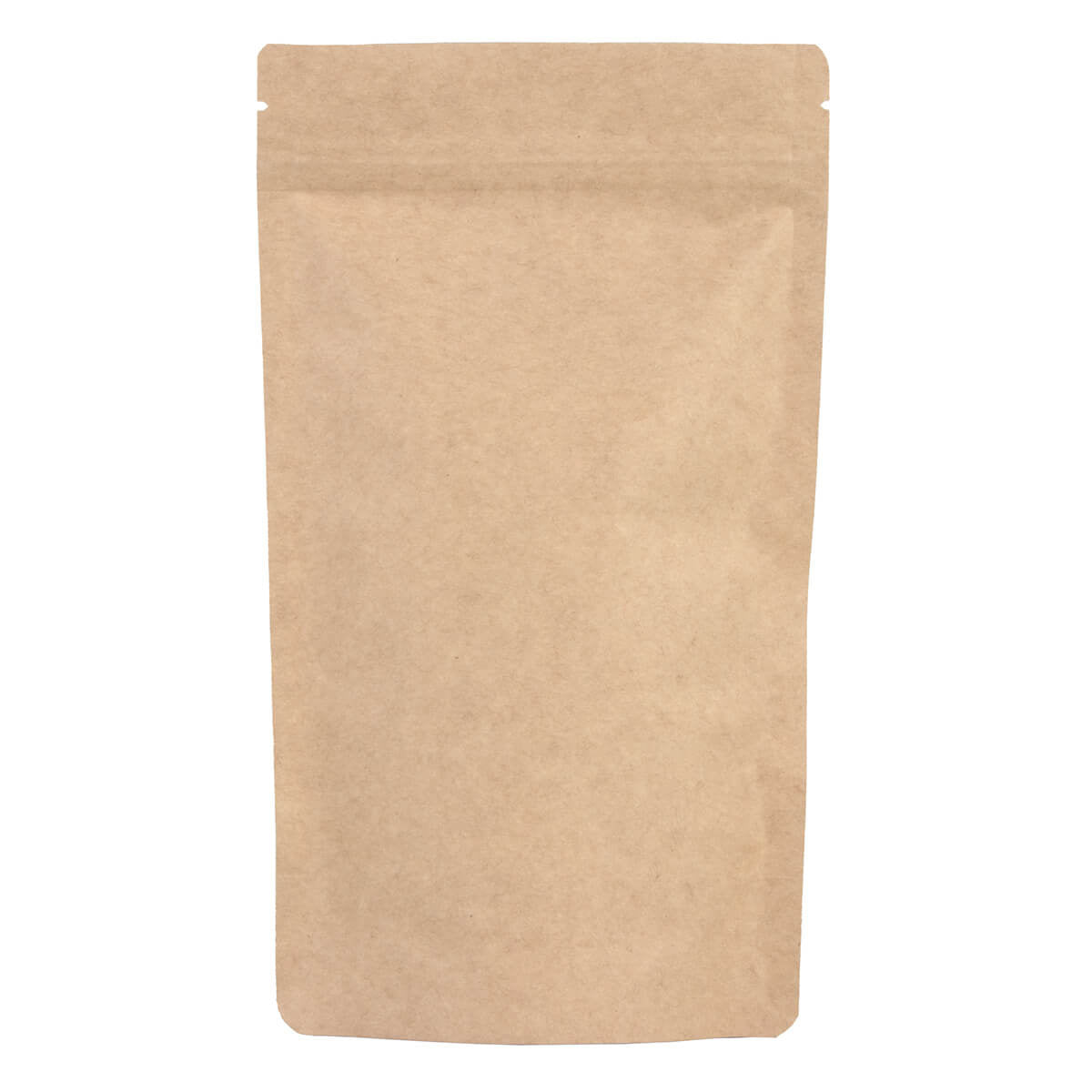 100x Standbodenbeutel Braun 13x22,5cm