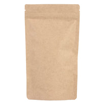 100x Standbodenbeutel Braun 13x22,5cm