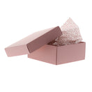 20x Geschenkkartons Mattrosa 125x125x55mm