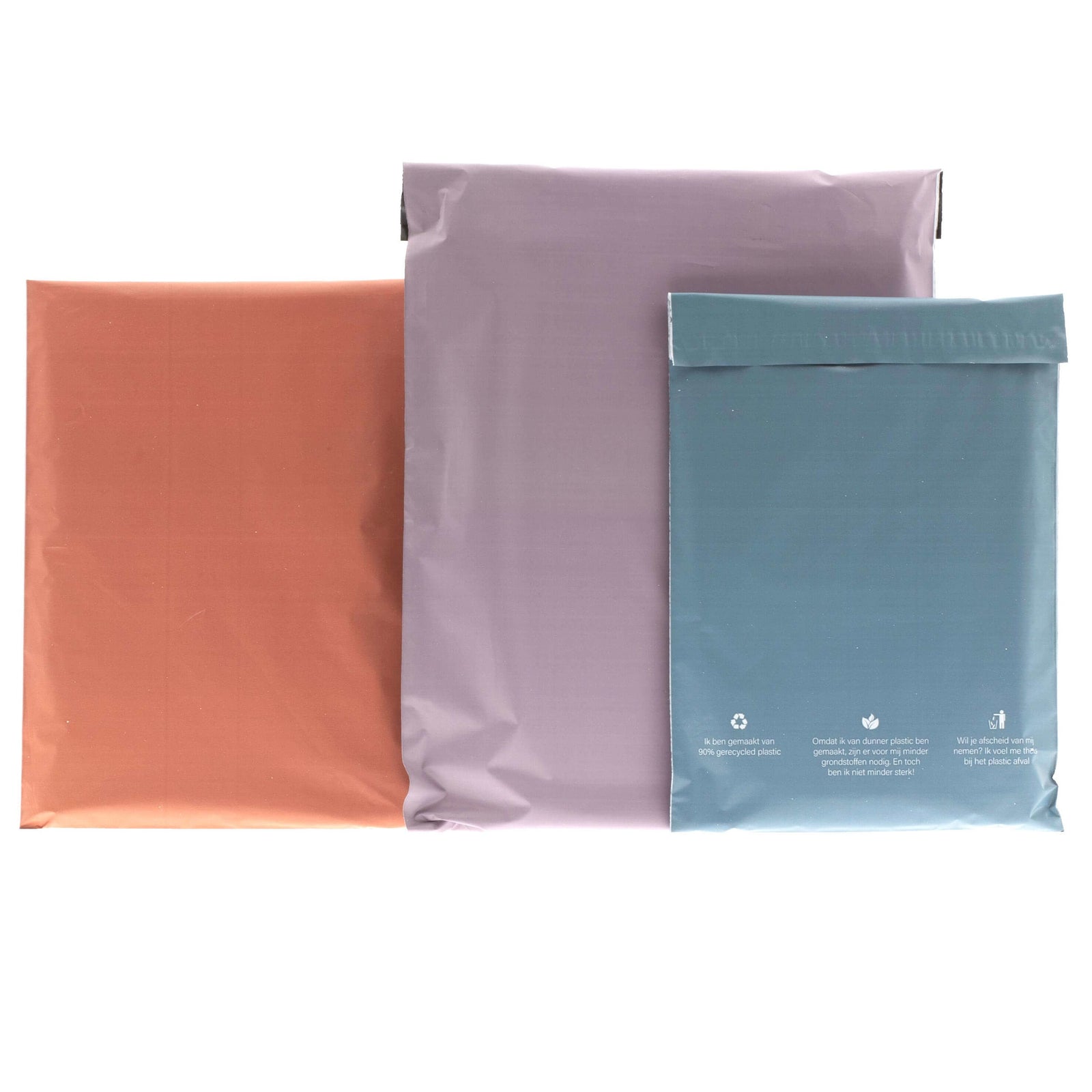 100x ECO Versandtaschen Lila Medium Hochformat