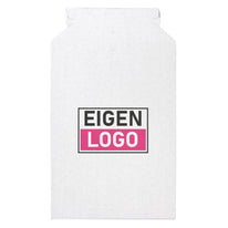 Versandtasche Karton bedrucken lassen A4 Weiß