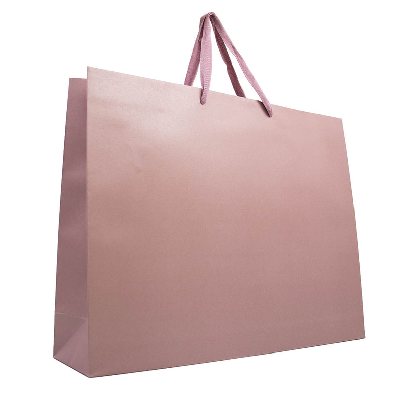 10x Geschenktüten Dusty Rose Extra Groß