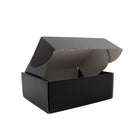 25x Postkartons Schwarz 160x130x90mm