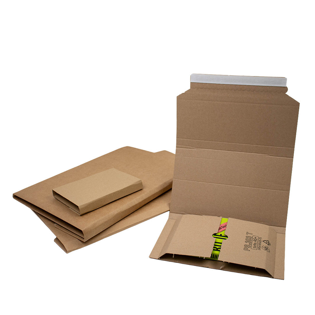 25x Buchverpackung 455x320x20-75mm