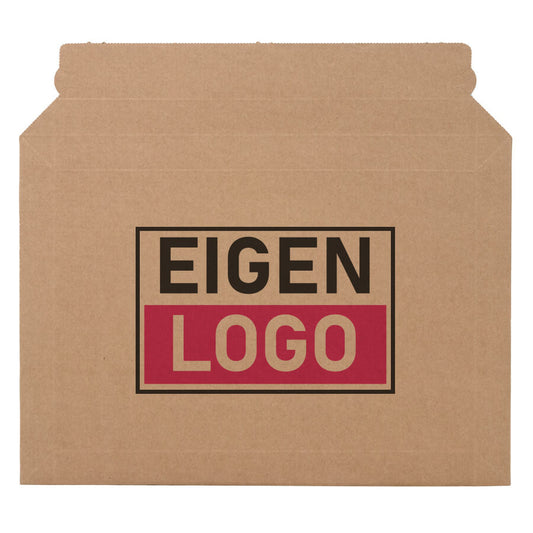 Versandtasche Karton bedrucken lassen A4 Querformat