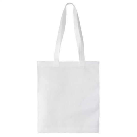 10x Non woven Taschen Weiß