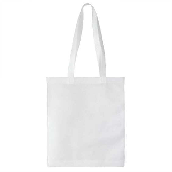 10x Non woven Taschen Weiß