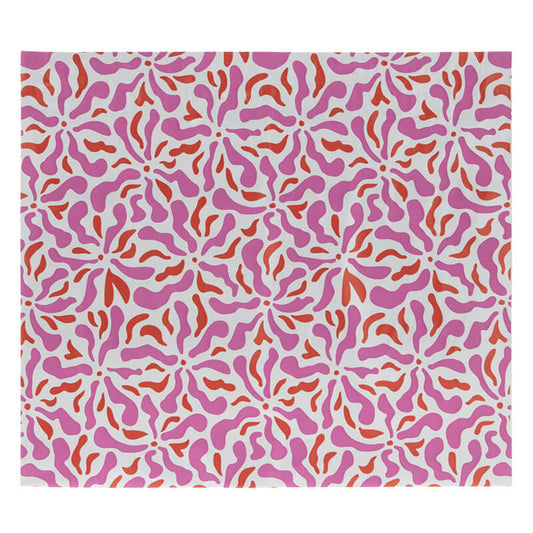 100x Versandtaschen Blumen Large Rückgabeverschluss