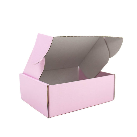 25x Postkartons Pink Lavender 160x130x60mm