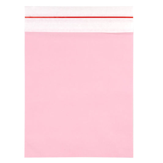 50x Papier Versandtasche Rosa Medium