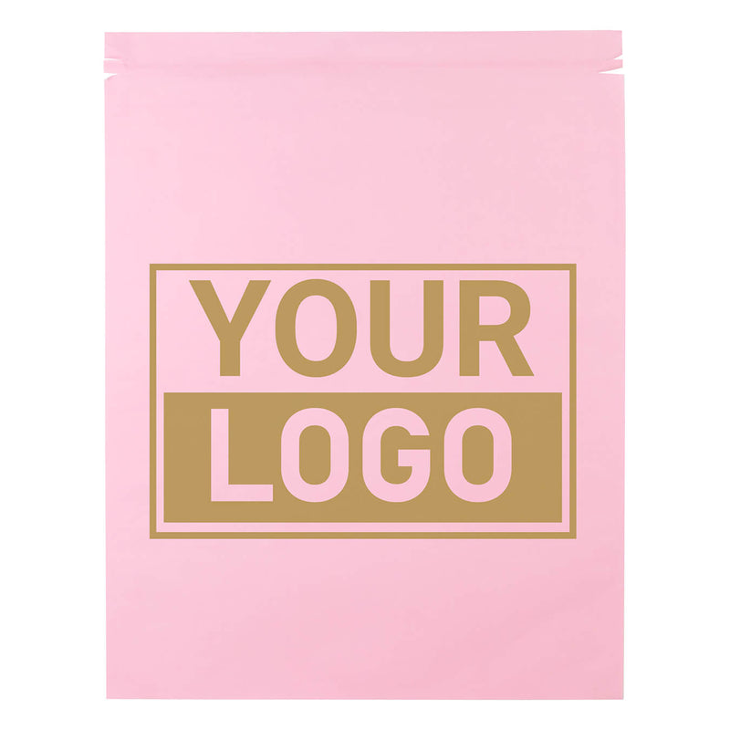 Papierversandtaschen Rosa bedrucken XL