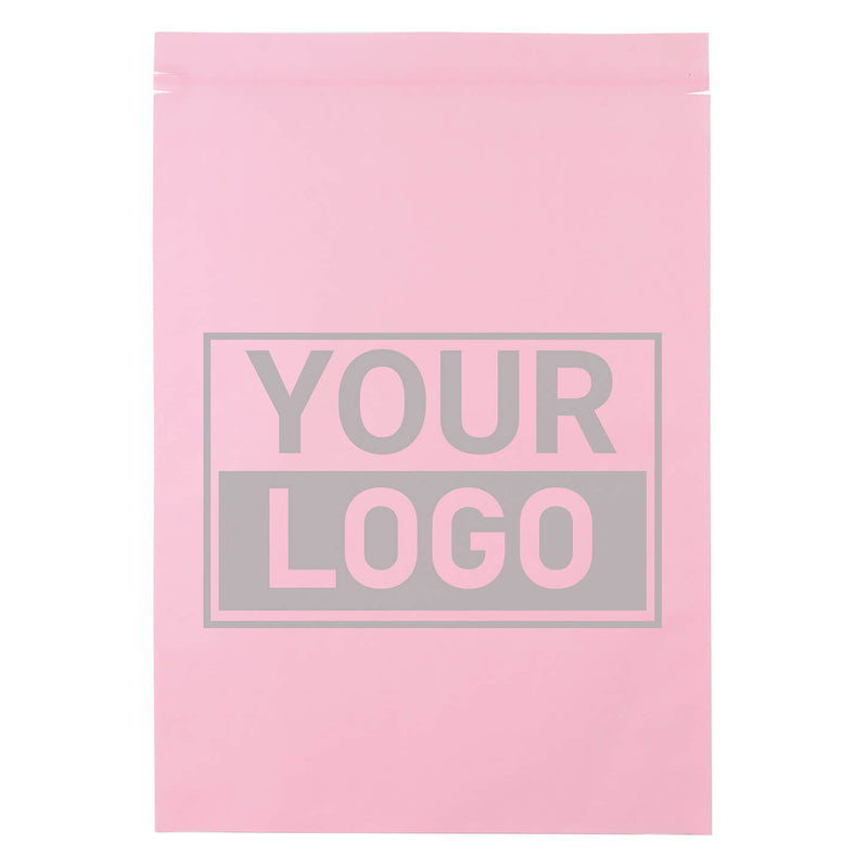 Papierversandtaschen Rosa bedrucken L