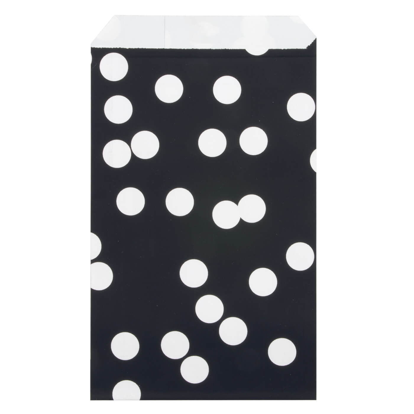 200x Papiertüten Dots 12x19cm