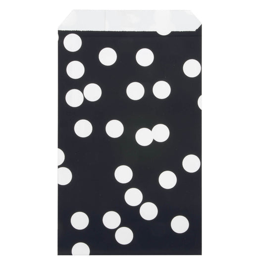 200x Papiertüten Dots 12x19cm