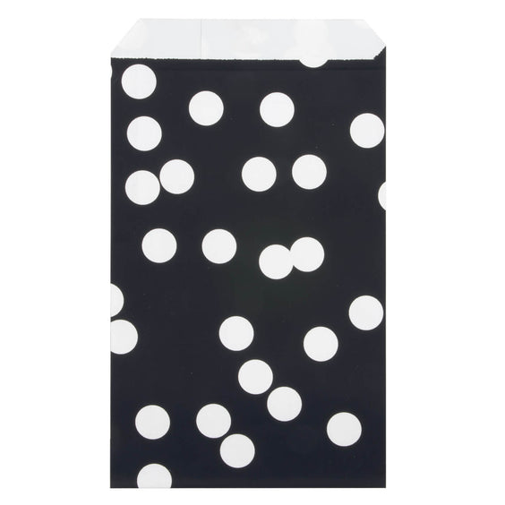 200x Papiertüten Dots 12x19cm